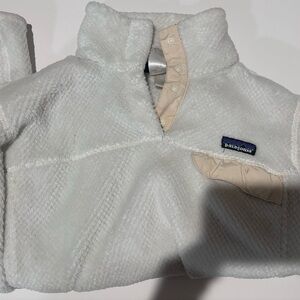Patagonia white fleece